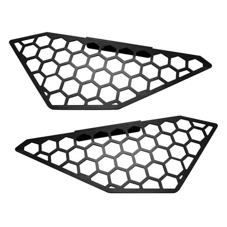Fab Fours VENGEANCE SIDE LIGHT MESH INSERT COVER MATTE BLACK M2550-1